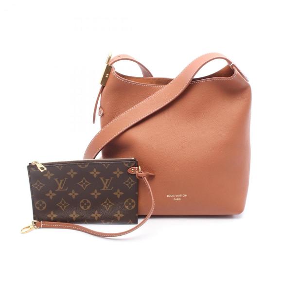 Louis Vuitton Lowkey Hobo PM Shoulder Bag, Leather, Brown, Women's, M25354 - Picture 1 of 5